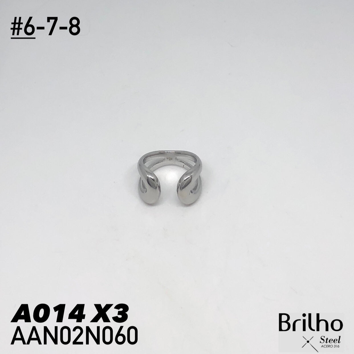 AAN02N060 ANILLO PQX3 3 #6-7-8