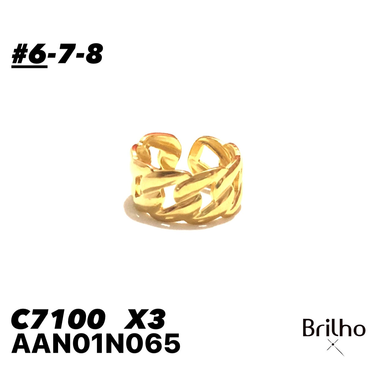 AAN01N065 ANILLO PQX3 #6-7-8