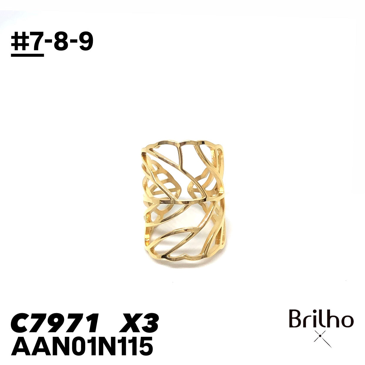 AAN01N115 ANILLO PQX3 #7-8-9