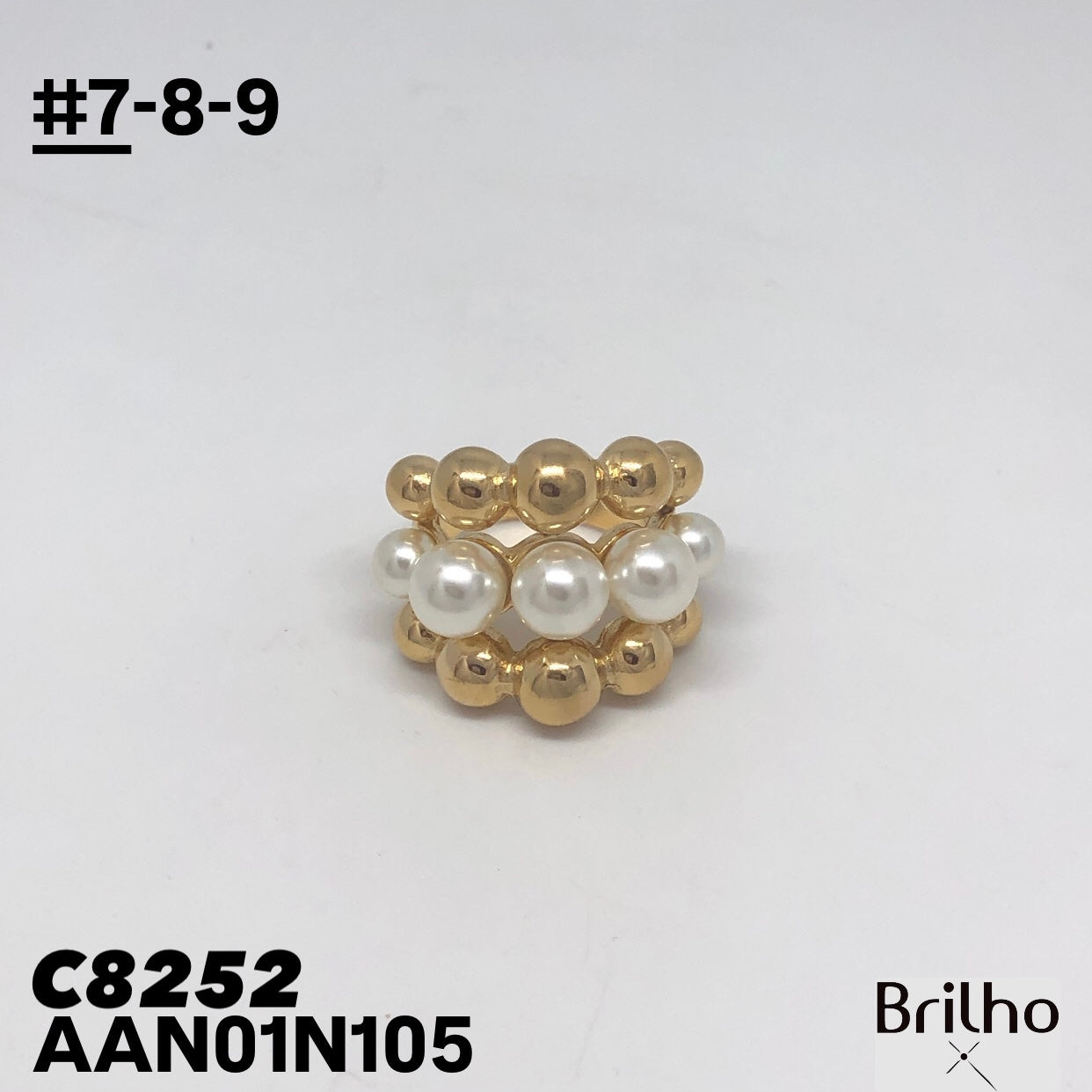 AAN01N105 ANILLO PQX3 #7-8-9