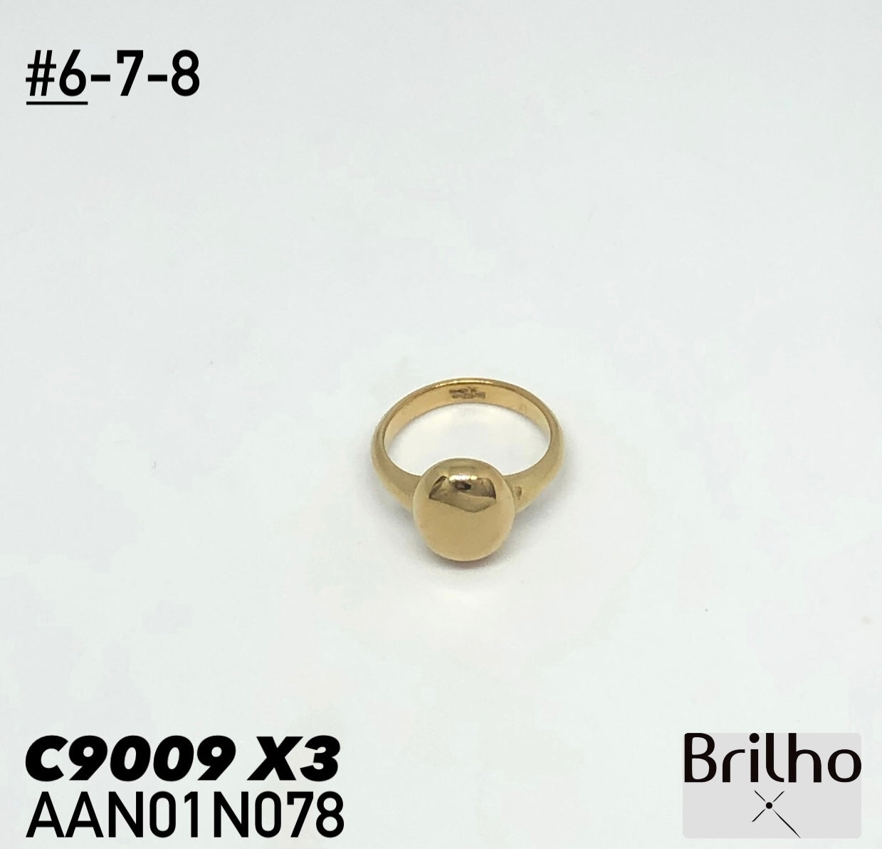 AAN01N078 ANILLO PQX3 #6-7-8