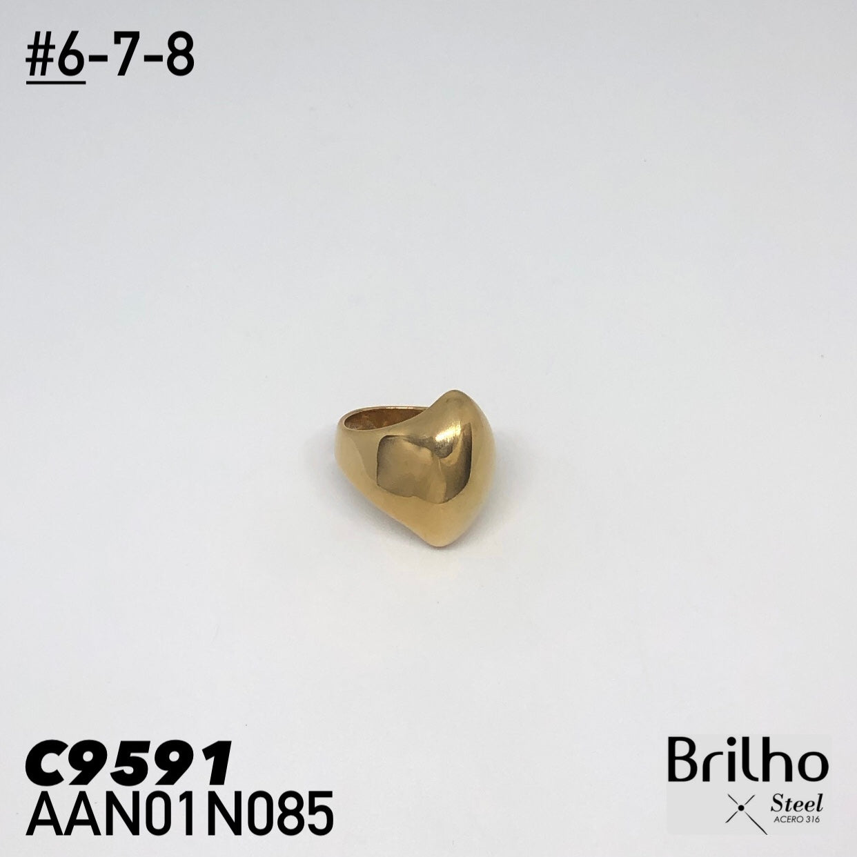 AAN01N085 ANILLO PQX3 #6-7-8