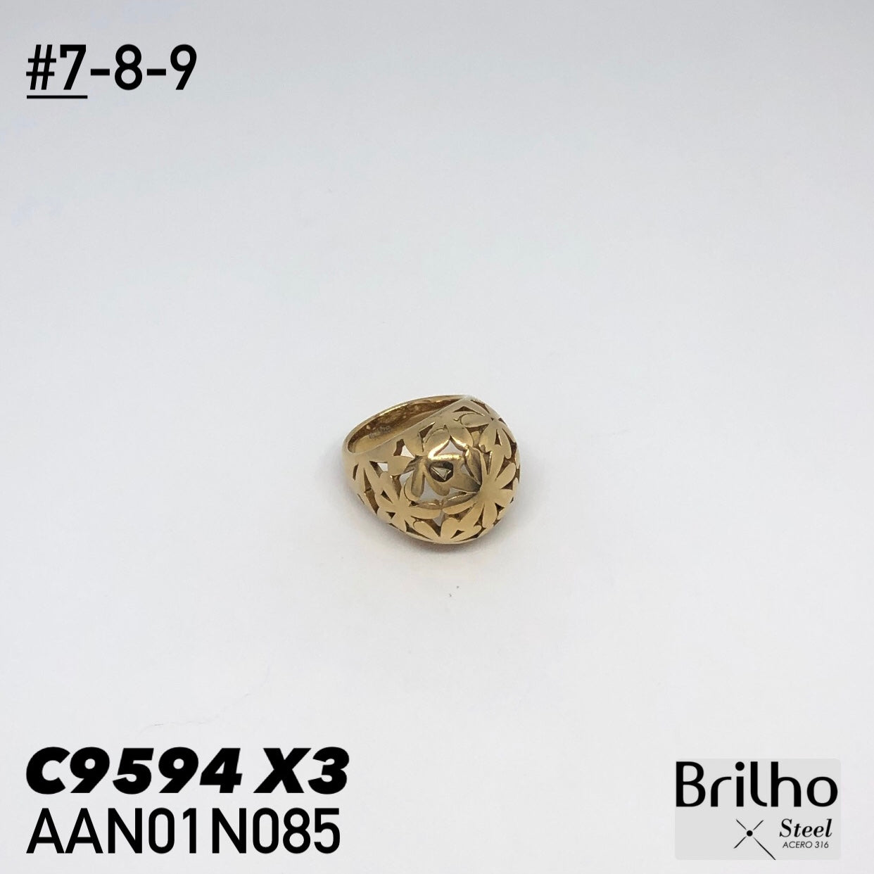 AAN01N085 ANILLO PQX3 #7-8-9