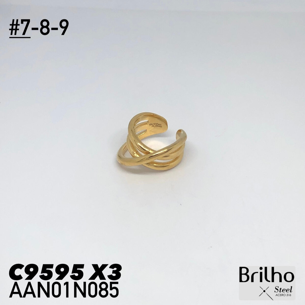 AAN01N085 ANILLO PQX3 #7-8-9