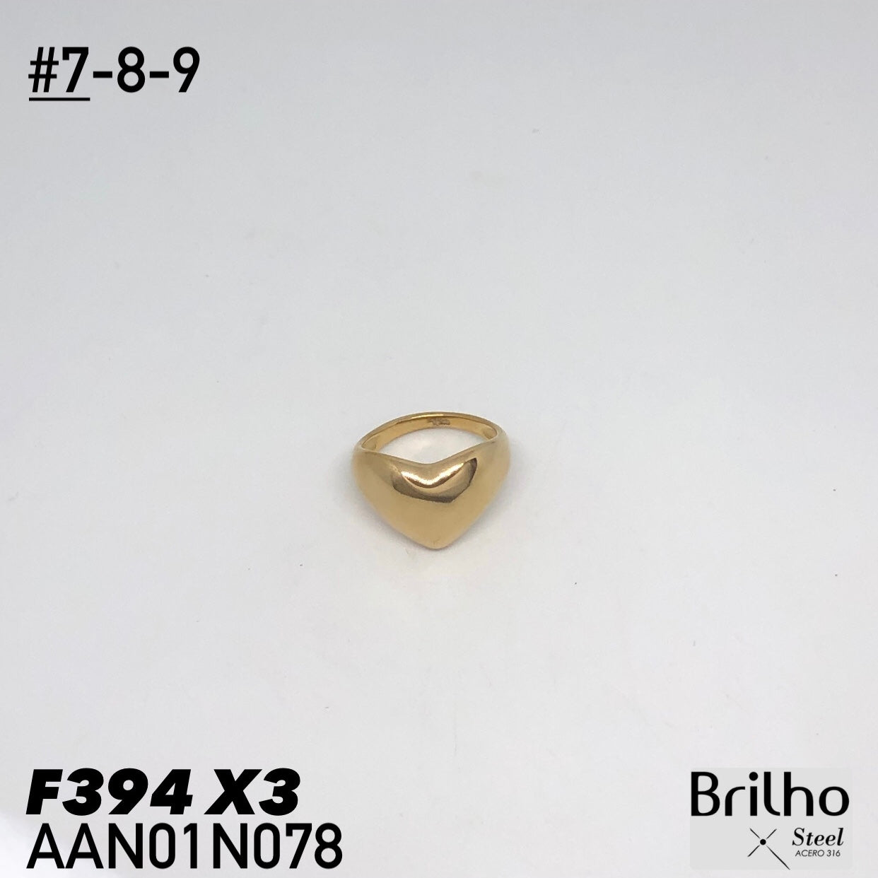 AAN01N078 ANILLO PQX3 #7-8-9