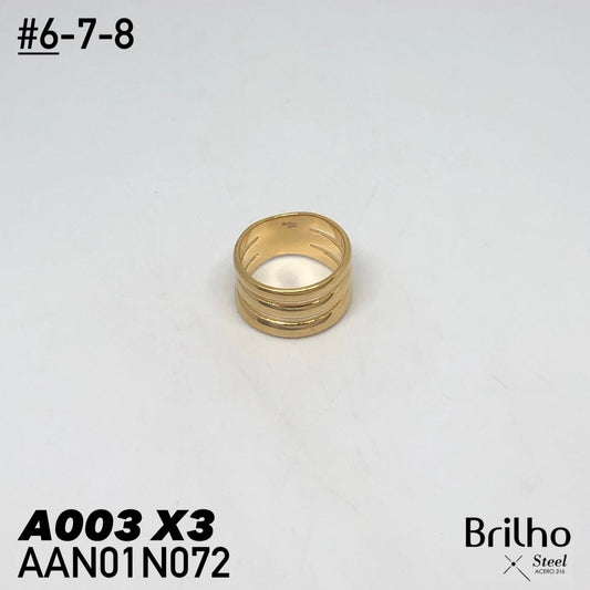 AAN01N072 ANILLO PQX3 3 #6-7-8