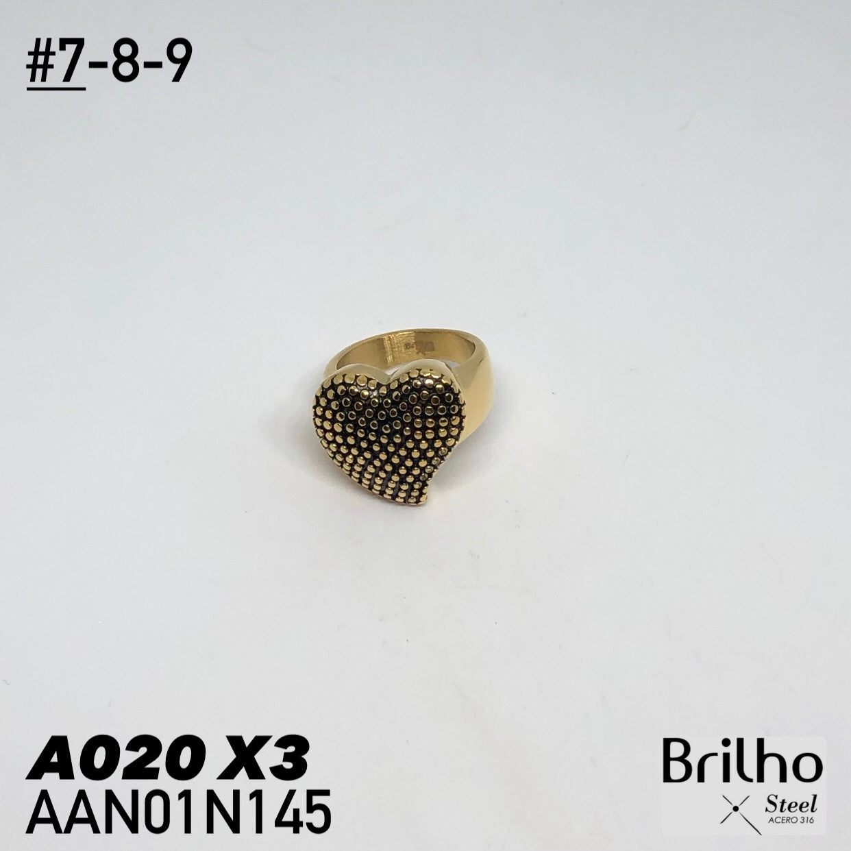 AAN01N145 ANILLO PQX3 #7-8-9