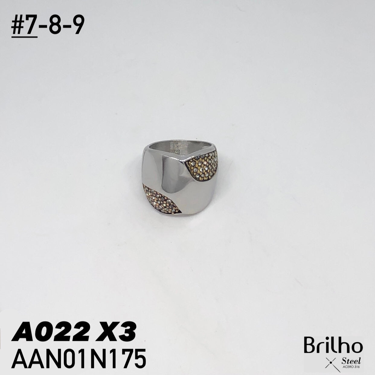 AAN01N175 ANILLO PQX3 #7-8-9