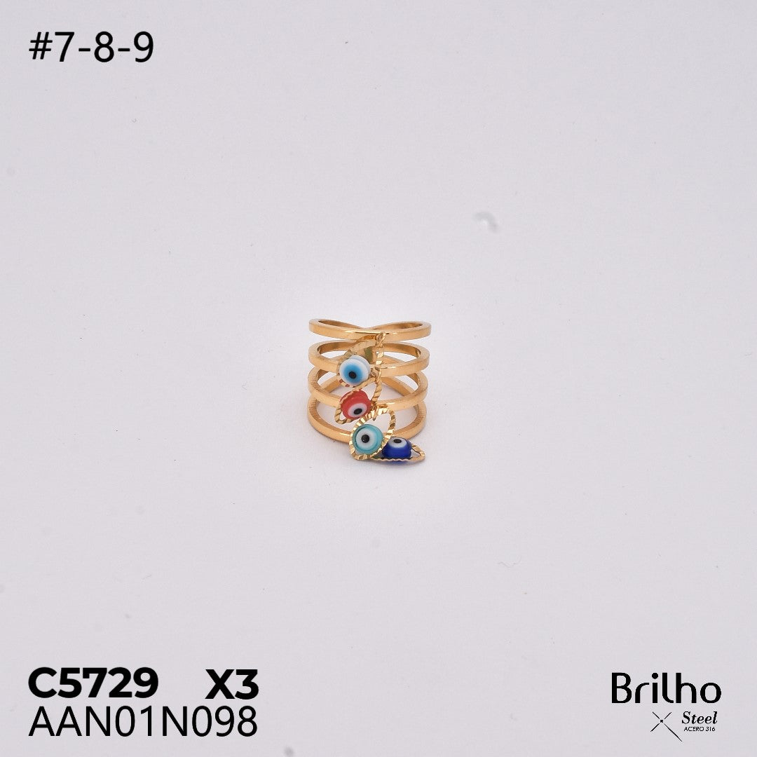 AAN01N098 ANILLO PQX3 #7-8-9