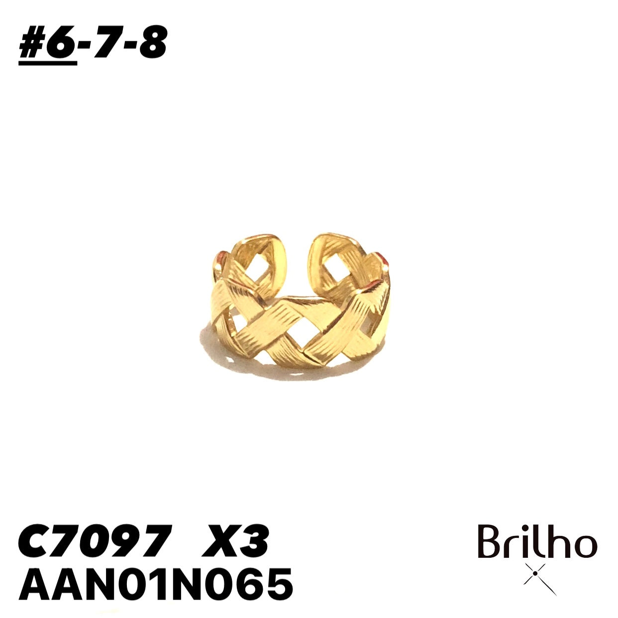 AAN01N065 ANILLO  PQX3 #6-7-8