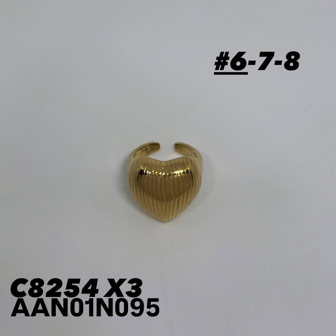 AAN01N095 ANILLO PQX3 # 6-7-8