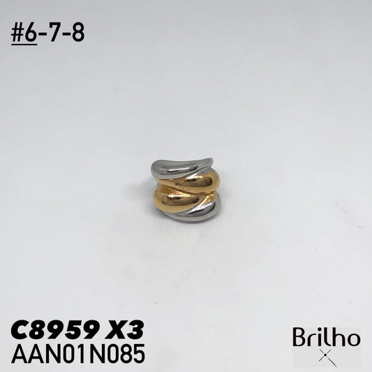 AAN01N085 ANILLO PQX3 #6-7-8
