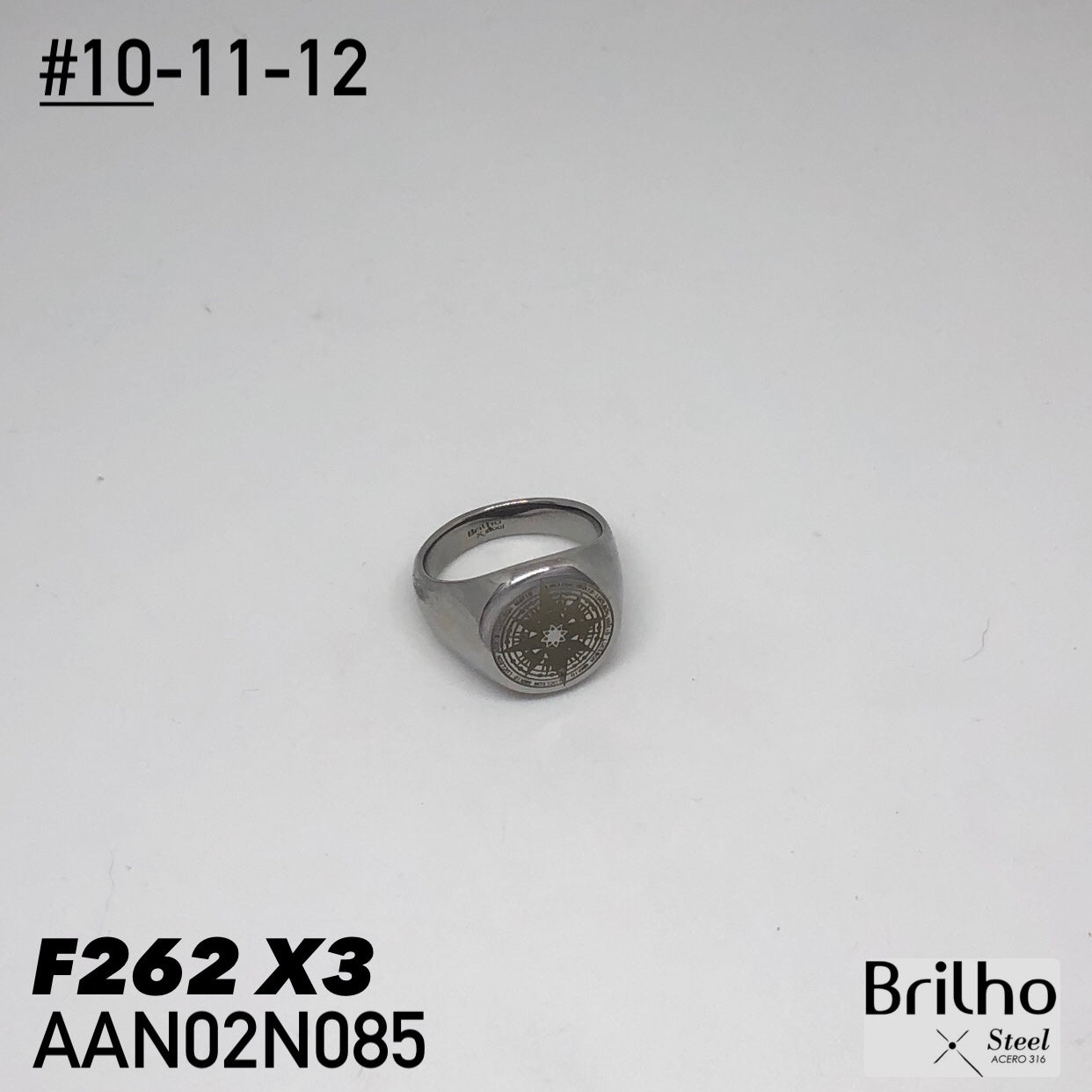 AAN02N085 ANILLO PQX3 #10-11-12