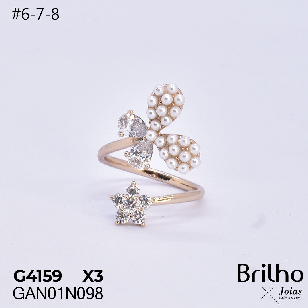 GAN01N098 ANILLO PQX3 #6-7-8