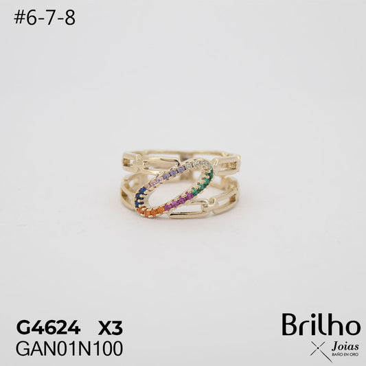 GAN01N100 ANILLO PQX3 #6-7-8