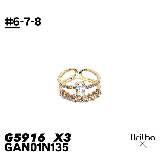 GAN01N135 ANILLO PQX3 #6-7-8