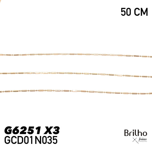 GCD01N035 CADENA PQX3 50CM